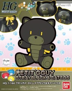 BANDAI BEARGGUY HG 1/144 PETIT GGUY STRAYBLACK & CATCOS