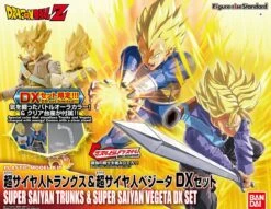 BANDAI DBZ FIGURE-RISE TRUNKS & VEGETA DX SET