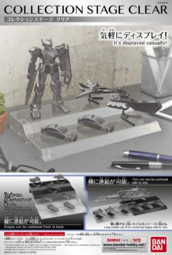 BANDAI COLLECTION STAGE SOCLE TRANSPARENT