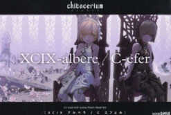 GOODSMILE CHITOCERIUM PLASTIC MODEL KITS 1/1 XCIX-ALBERE & C-EFER 12 CM