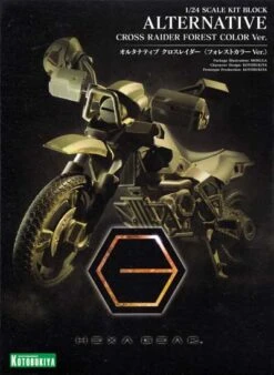 KOTOBUKIYA HEXA GEAR FIGURINE PLASTIC MODEL KIT ALTERNATIVE 1/24 CROSS RAIDER FOREST COLOR 10 CM