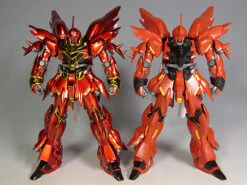 BANDAI GUN32779 BAN969483 GUNPLA HGUC 1/144 SINANJU TITANIUM FINISH -Jouet Modèle Boutique 24