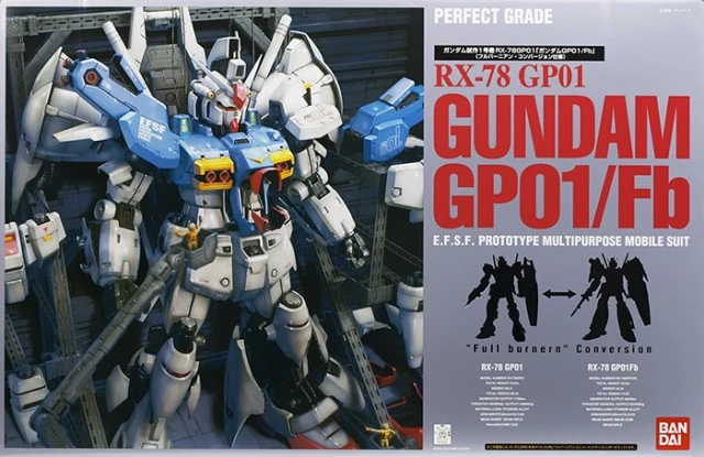 BANDAI GUN83902 GUNPLA PG 1/60 RX-78-2 GUNDAM GP-01/Fb 3 BANDAI GUN83902 GUNPLA PG 1/60 RX-78-2 GUNDAM GP-01/Fb