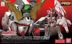 BANDAI GUN59765 GUNPLA RG 1/144 GUNDAM UNICORN BANDE DESSINEE V