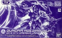 BANDAI GUN68546 HG 1/144 GUNDAM AGE II MAGN DIMENS CLEAR