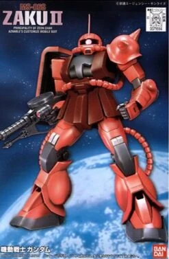 BANDAI GUN17798 GUNPLA FG 1/144 ZAKU CHARS