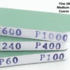 VALLEJO Set Of 3 Flexi Sanders Dual-Grit (80x30x12 Mm) 1 VALLEJO Set Of 3 Flexi Sanders Dual-Grit (80x30x12 Mm) -Jouet Modèle Boutique 58776