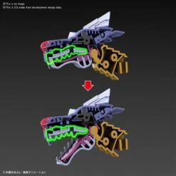 BANDAI DIG71130 FIGURE RISE DIGIMON METAL GARURUMON AMPLIFIED -Jouet Modèle Boutique 71130e