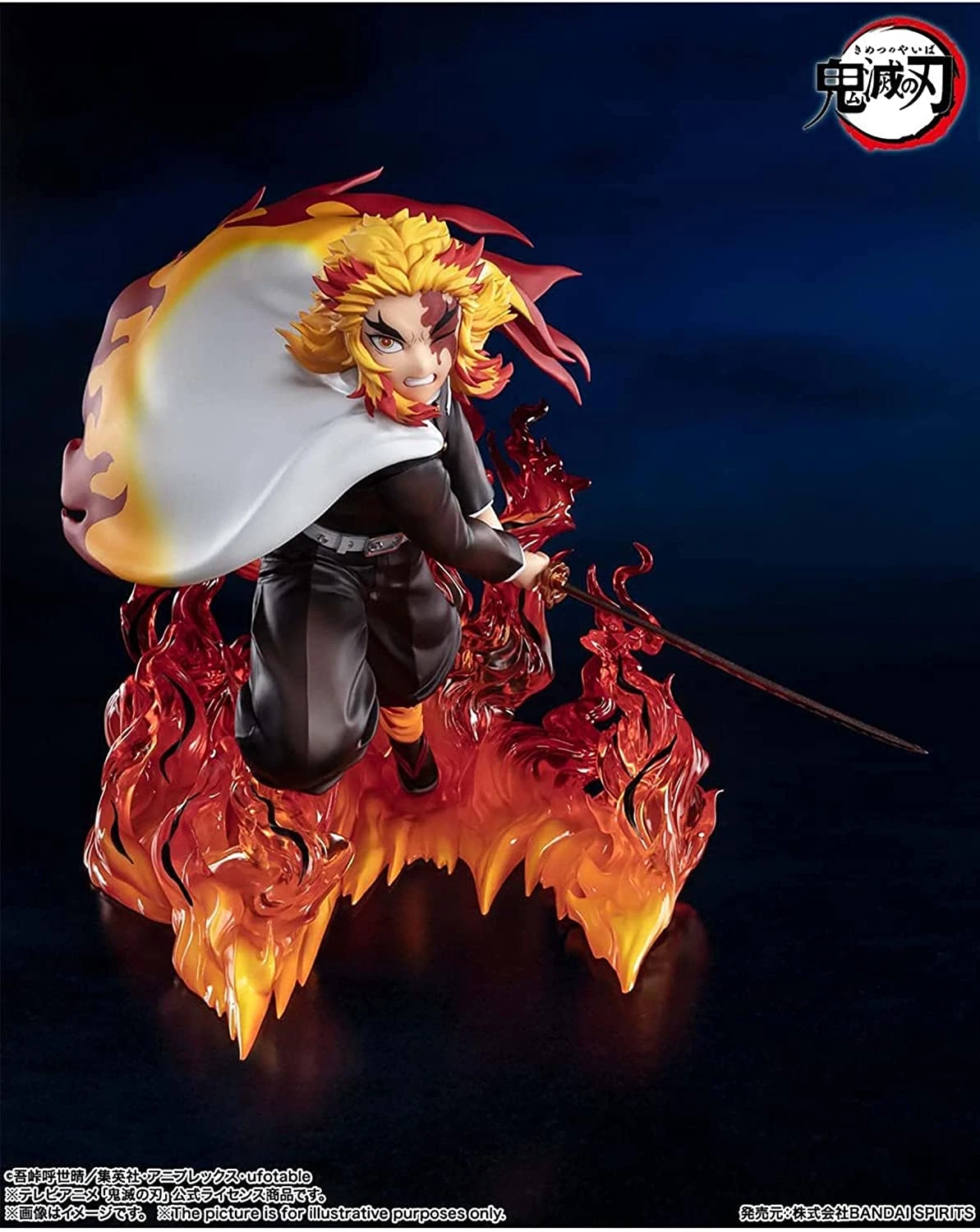 BANDAI Demon Slayer Kimetsu No Yaiba Figuarts Zero Demon Slayer: Kimetsu No Yaiba - Kyojuro Rengoku Flame Hashira 4 BANDAI Demon Slayer Kimetsu No Yaiba Figuarts Zero Demon Slayer: Kimetsu No Yaiba - Kyojuro Rengoku Flame Hashira – Image 2
