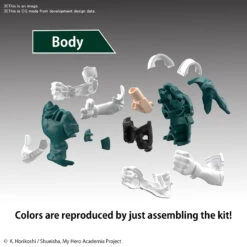 BANDAI MHA72739 EG IZUKU MIDORIYA -Jouet Modèle Boutique 72739a
