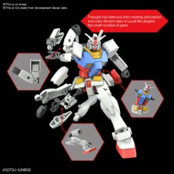 BANDAI GUN72740 EG 1/144 GUNDAM RX-78-2 -Jouet Modèle Boutique 72740b