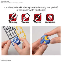 BANDAI GUN72740 EG 1/144 GUNDAM RX-78-2 -Jouet Modèle Boutique 72740g