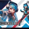 BANDAI ATTACK GIRL GUN LADY COMMANDER ALICE -Jouet Modèle Boutique 78725