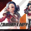 BANDAI ATTACK GIRL GUN LADY COMMANDER DAISY -Jouet Modèle Boutique 78728