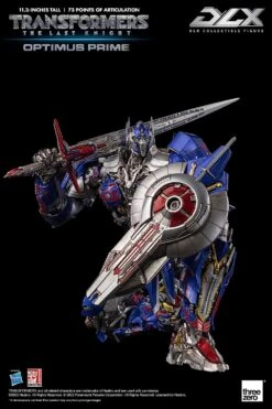 THREEZERO TRANSFORMERS: THE LAST KNIGHT FIGURINE 1/6 DLX OPTIMUS PRIME 28 CM -Jouet Modèle Boutique 810kda kdzl ac sl1500