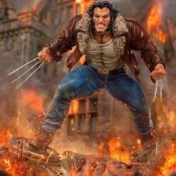 IRON STUDIOS Statue Art Scale Logan X-Men 20 Cm -Jouet Modèle Boutique 81gsoksds8l ac sl1500