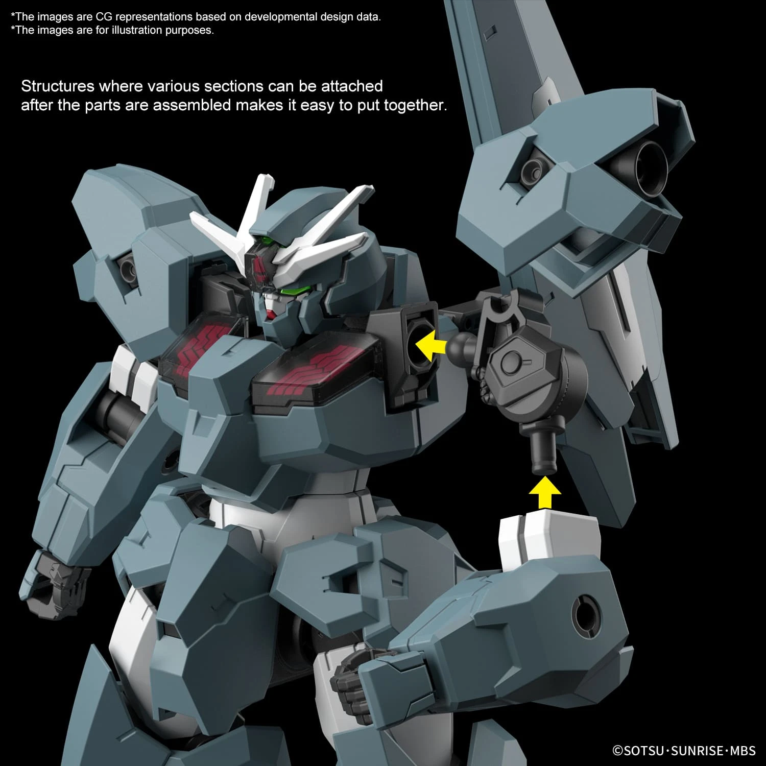BANDAI HG 1/144 Gundam Lfrith Ur 7 BANDAI HG 1/144 Gundam Lfrith Ur – Image 5