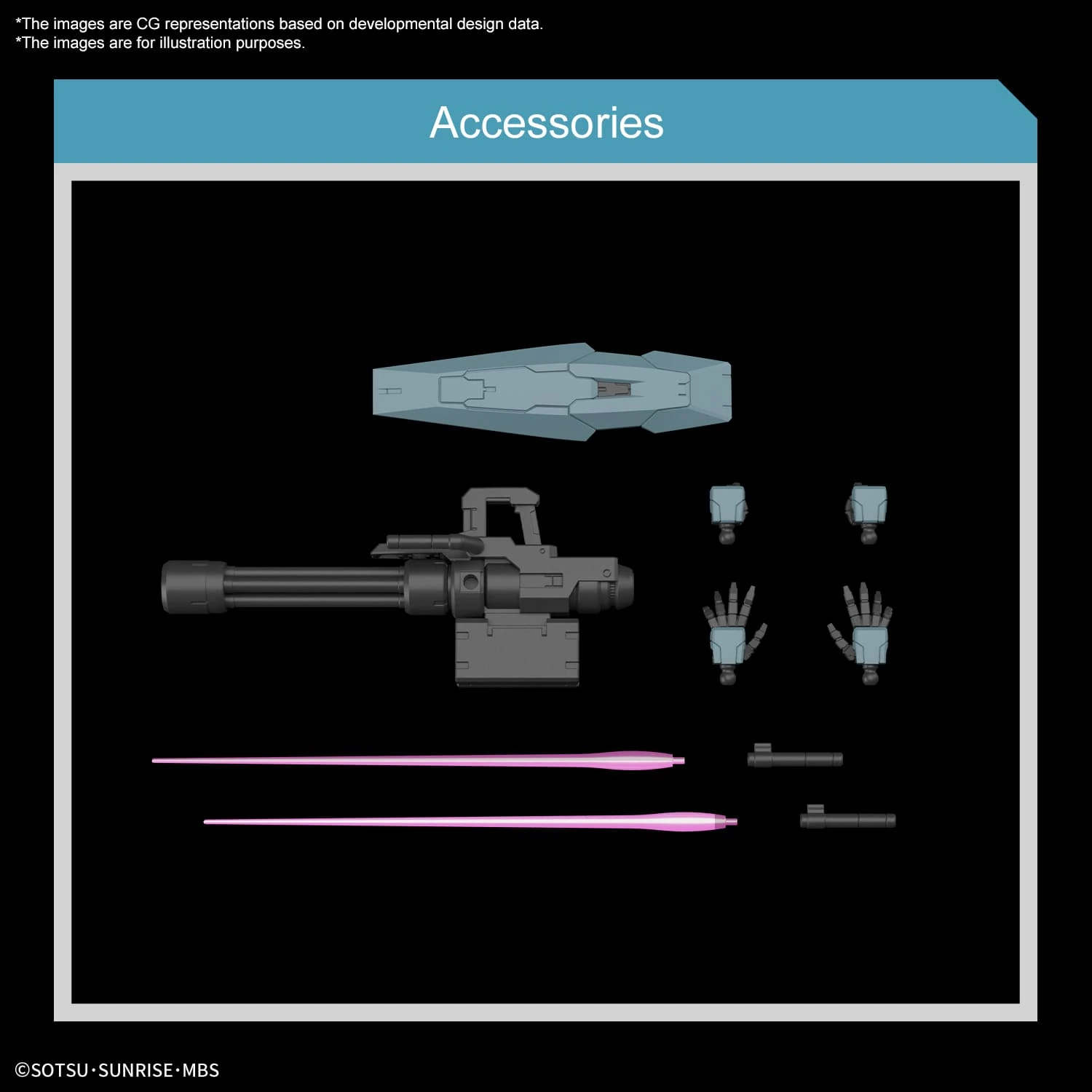 BANDAI HG 1/144 Gundam Lfrith Ur 9 BANDAI HG 1/144 Gundam Lfrith Ur – Image 7
