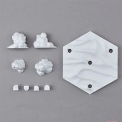 BANDAI ACTION BASE CUSTOMIZE SCENE BASE SNOWFIELD -Jouet Modèle Boutique banmk59550