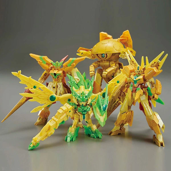 BANDAI GUN72372 GUNPLA HGBDR 1/144 PROTAGONIST TEAM 4 SET 4 BANDAI GUN72372 GUNPLA HGBDR 1/144 PROTAGONIST TEAM 4 SET – Image 2