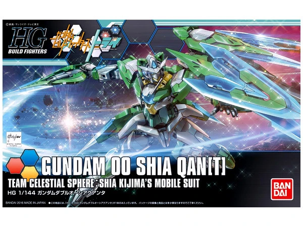 BANDAI GUNPLA HG 1/144 GUNDAM 00 SHIA QANT T 3 BANDAI GUNPLA HG 1/144 GUNDAM 00 SHIA QANT T