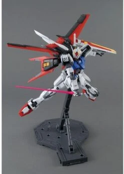 BANDAI GUNPLA MG 1/100 AILE STRIKE O.M.N.I GAT X105 GUNDAM VER RM -Jouet Modèle Boutique blanc rouge 1