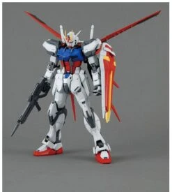 BANDAI GUNPLA MG 1/100 AILE STRIKE O.M.N.I GAT X105 GUNDAM VER RM -Jouet Modèle Boutique blanc rouge