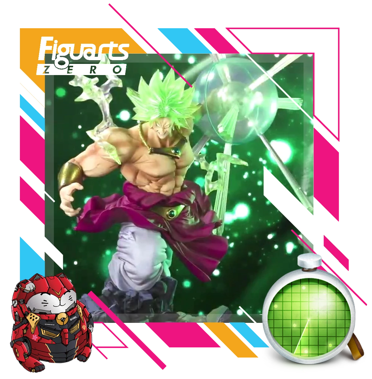 BANDAI SUPER SAIYAN BROLY THE BURNING BATTLES EVENT EXCLUSIVE COLOR EDITION FIGUARTS ZERO 3 BANDAI SUPER SAIYAN BROLY THE BURNING BATTLES EVENT EXCLUSIVE COLOR EDITION FIGUARTS ZERO