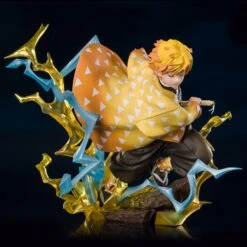 BANDAI Demon Slayer Kimetsu No Yaiba Figuarts Zero Zenitsu Thunderclap & Flash 15cm -Jouet Modèle Boutique demon slayer figurine zenitsu agatsuma thunderclap and flash figuarts zero 1