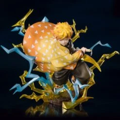 BANDAI Demon Slayer Kimetsu No Yaiba Figuarts Zero Zenitsu Thunderclap & Flash 15cm -Jouet Modèle Boutique demon slayer figurine zenitsu agatsuma thunderclap and flash figuarts zero