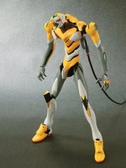 BANDAI EVA83694 EVANGELION MAQUETTE NEW MOVIE HG EVANGELION 00 JAUNE ET BLANC -Jouet Modèle Boutique eva02 eva 00 proto type 2
