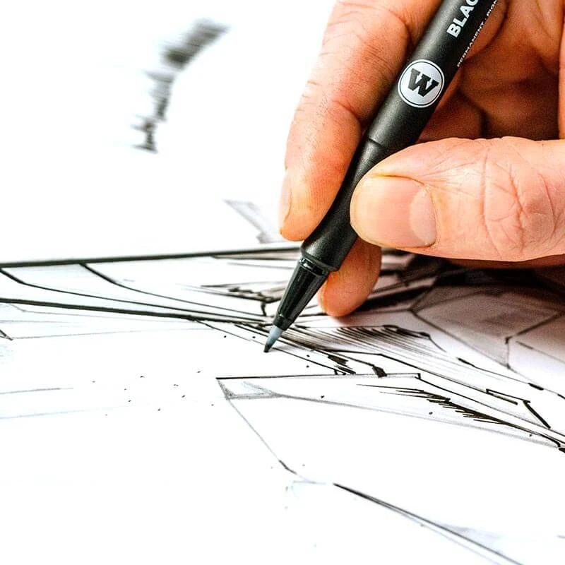 MOLOTOW BLACKLINER ETUI SET 3 4PCS 5 MOLOTOW BLACKLINER ETUI SET 3 4PCS – Image 3