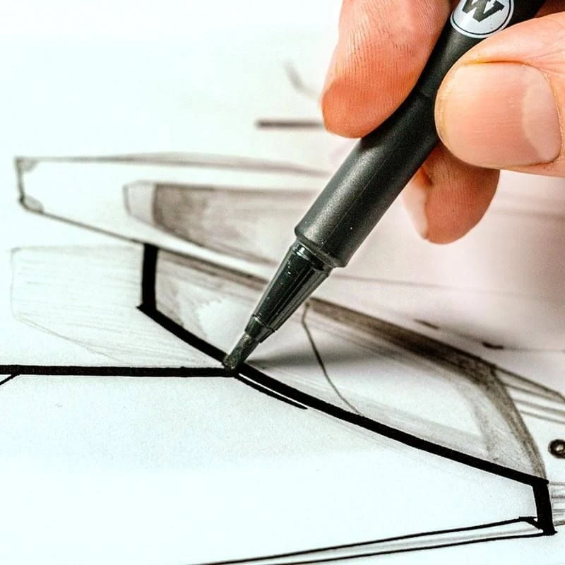 MOLOTOW BLACKLINER ETUI SET 3 4PCS 4 MOLOTOW BLACKLINER ETUI SET 3 4PCS – Image 2