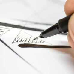 MOLOTOW BLACKLINER ETUI SET 1 4PCS -Jouet Modèle Boutique feutre molotow blackliner fin precision mine 1