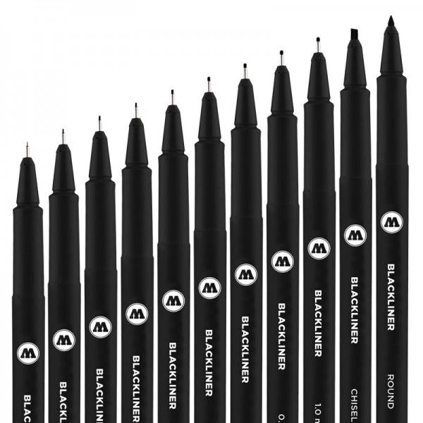 MOLOTOW BLACKLINER WALLET COMPLETE SET 11PCS 8 MOLOTOW BLACKLINER WALLET COMPLETE SET 11PCS – Image 6