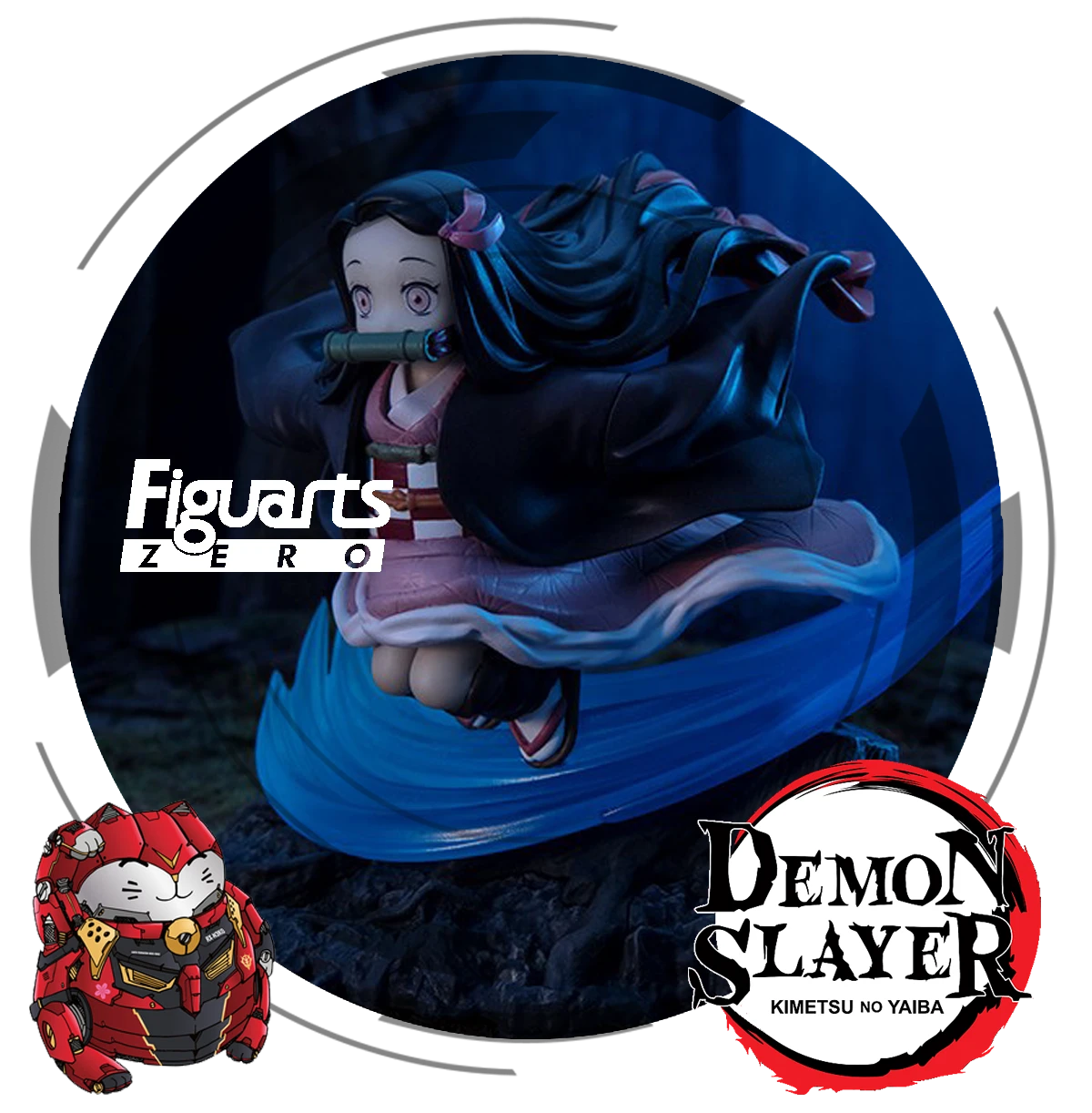 BANDAI DEMON SLAYER KIMETSU NO YAIBA STATUETTE PVC FIGUARTSZERO KAMADO NEZUKO 11 CM 3 BANDAI DEMON SLAYER KIMETSU NO YAIBA STATUETTE PVC FIGUARTSZERO KAMADO NEZUKO 11 CM