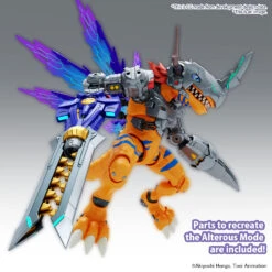 BANDAI Figure-rise Standard Amplified Metalgreymon Vaccine -Jouet Modèle Boutique frsa metalgreymon vaccine o3