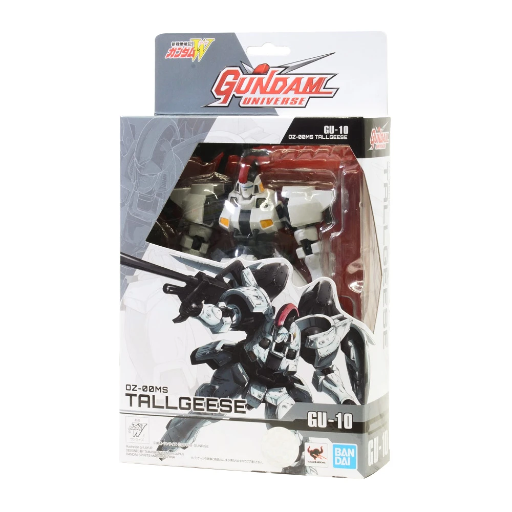 BANDAI MOBILE SUIT GUNDAM WING FIGURINE GUNDAM UNIVERSE OZ-00MS TALLGEESE 16 Cm