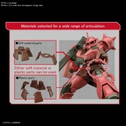 BANDAI GUN1808 GUNPLA HG 1/144 ZAKU II MS-06S -Jouet Modèle Boutique hg ms06s zaku2 o3