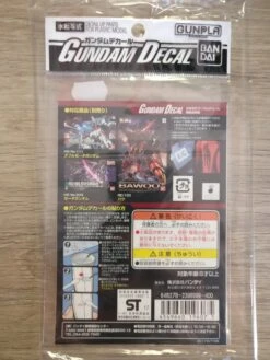 Bandai 1 PACK DECAL N°108 MOBILE SUIT Z /ZZ GUNDAM -Jouet Modèle Boutique img 20180317 171955