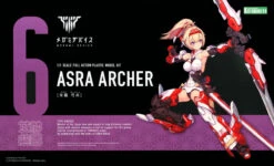 KOTOBUKIYA MEGAMI DEVICE 06 CHAOS & PRETTY FIGURINE PLASTIC MODEL KIT 1/1 ASRA ARCHER 14 CM