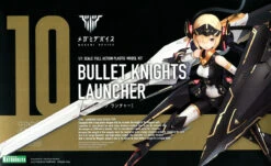KOTOBUKIYA MEGAMI DEVICE 10 FIGURINE PLASTIC MODEL KIT 1/1 BULLET KNIGHTS LAUNCHER 35 CM