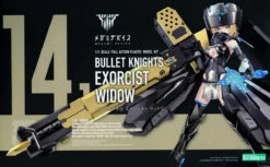 KOTOBUKIYA MEGAMI DEVICE FIGURINE PLASTIC MODEL KIT 1/1 BULLET KNIGHTS EXORCIST WIDOW 15 CM