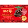 MEIJI RICH STRAWBERRY CHOCOLATE SANDWICH BISCUITS, 6 PIECES 99G -Jouet Modèle Boutique large 1