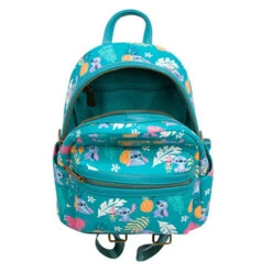 DISNEY LOUNGEFLY MINI SAC A DOS STITCH PINEAPPLE AOP -Jouet Modèle Boutique lfwdbk1174c