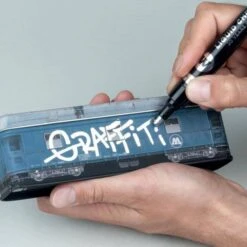 MOLOTOW CHROME MARKER LIQUID CHROME -Jouet Modèle Boutique marqueur indelebile molotow chrome liquide 2mm utilisation 1