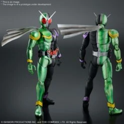 BANDAI KAM75685 MG FIG RISE ART KAMEN RIDER DOUBLE CYCLONE JOKER -Jouet Modèle Boutique mgfrsa kamen rider double o1