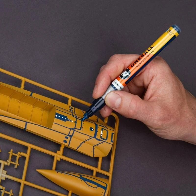 MOLOTOW ACRILYC MARKER ONE4ALL 2MM WALLET SET 6PCS 4 MOLOTOW ACRILYC MARKER ONE4ALL 2MM WALLET SET 6PCS – Image 2