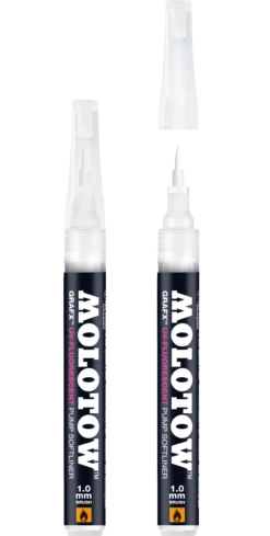 MOLOTOW PUMP SOFTLINER UV FLUORESCENT 1MM 006 INVISIBLE BLUE