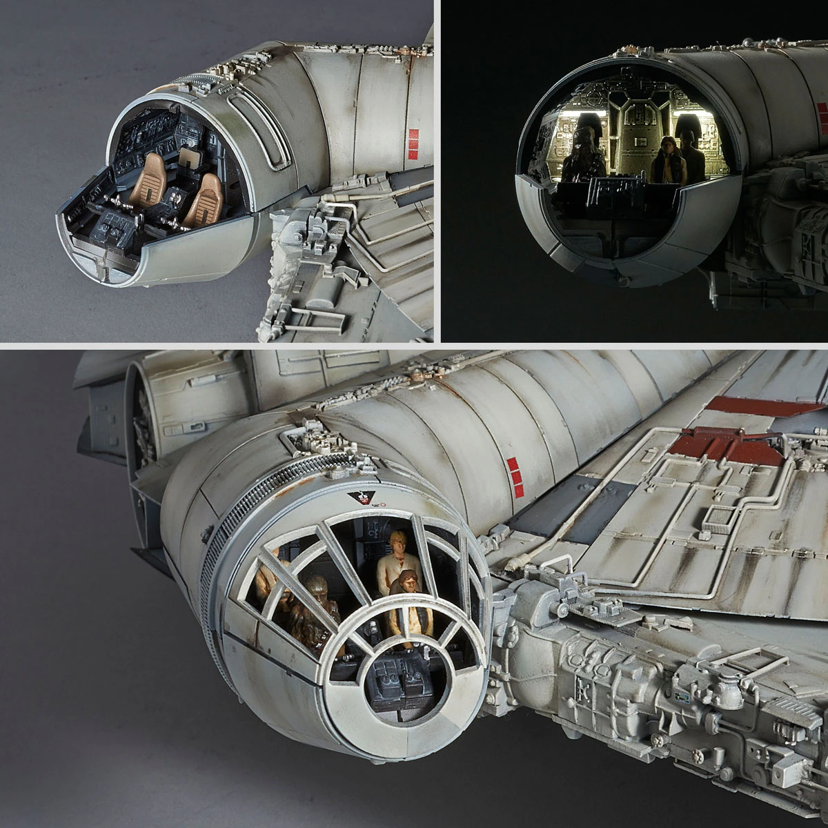 BANDAI SW63298 PG MILLENNIUM FALCON MOD KIT 1/72 Boite Abimée 12 BANDAI SW63298 PG MILLENNIUM FALCON MOD KIT 1/72 Boite Abimée – Image 10